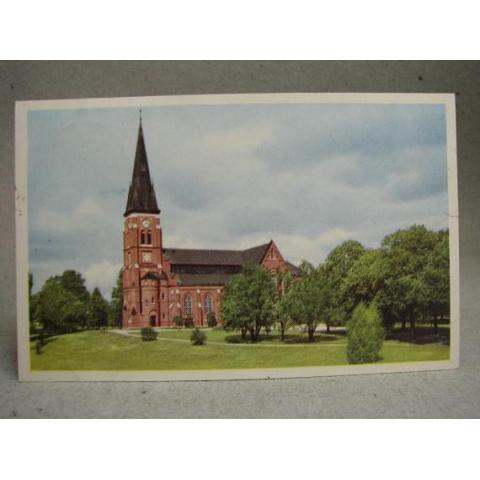 Fryksände kyrka Torsby Värmland skrivet gammalt vykort