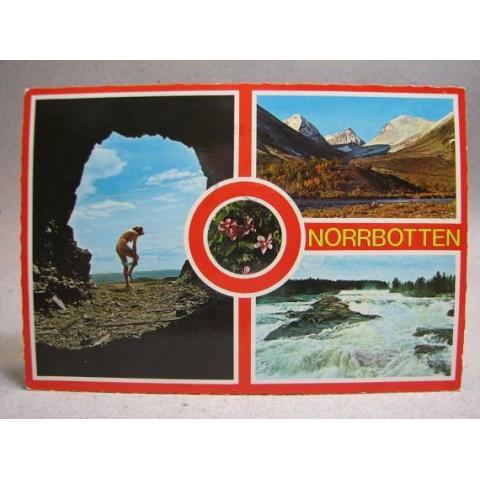 Vyer från Norrbotten 1987 Ekivokt Norrbotten skrivet äldre vykort
