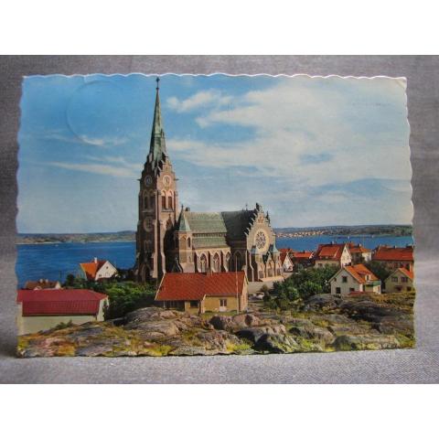Vykort - Bohuslän - Kyrkan i Lysekil