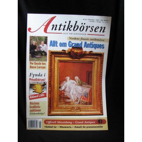 Antikbörsen Nr. 11 November 1996 / Larssons Antik, primitiv konst, m.m.