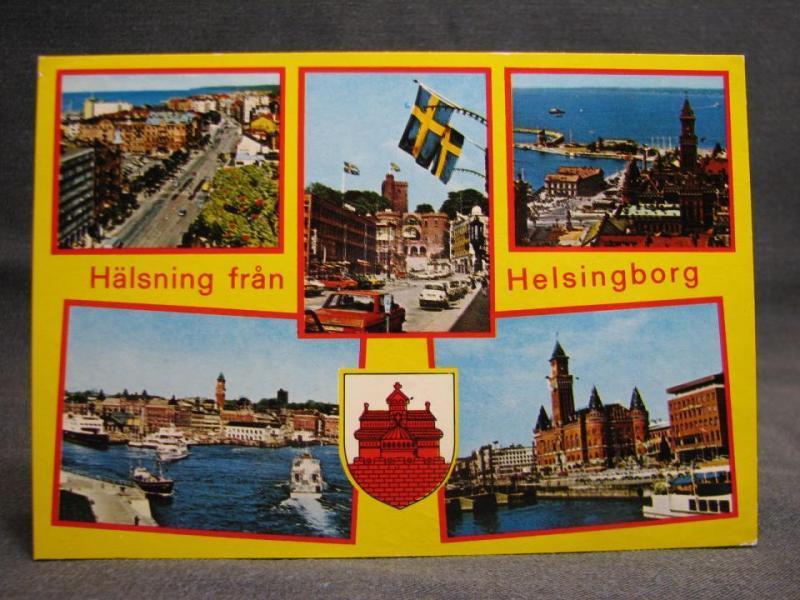 Vykort - Flerbild - Helsingborg 1978