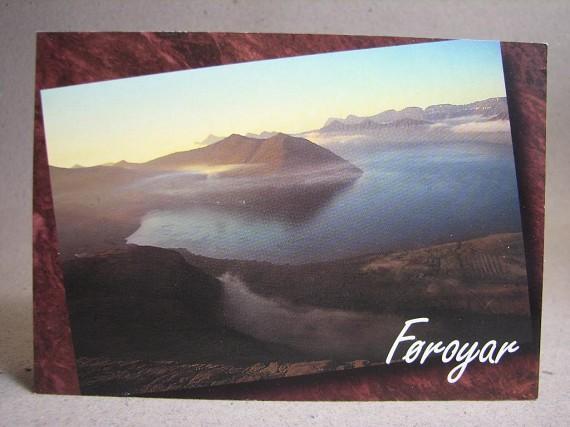 Färöarna Oskrivet äldre vykort