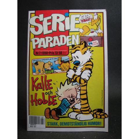 Serietidning - Serieparaden Nr 7 1990