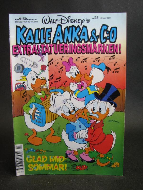 Kalle Anka & C:O - 1989 NR 25