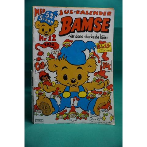 Bamse - Nr: 12 - 1990 - 52 sidor julnummret