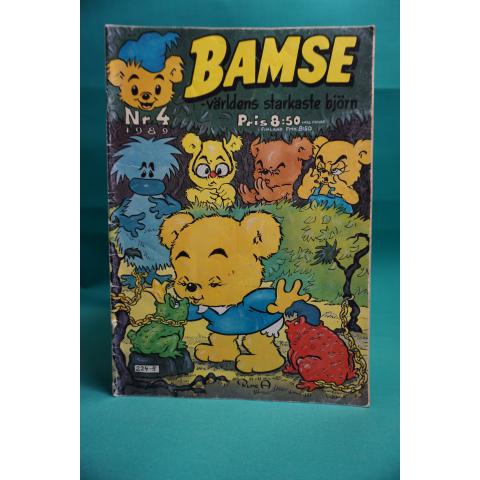 Bamse - Nr: 4 - 1989
