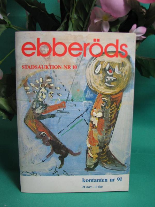 Ebberöds Auktioner - Auktionskatalog  Nr: 10 1986