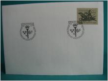 Stockholms universitet 100 år  23/5  1978 - FDC med Fina stämplade frimärken