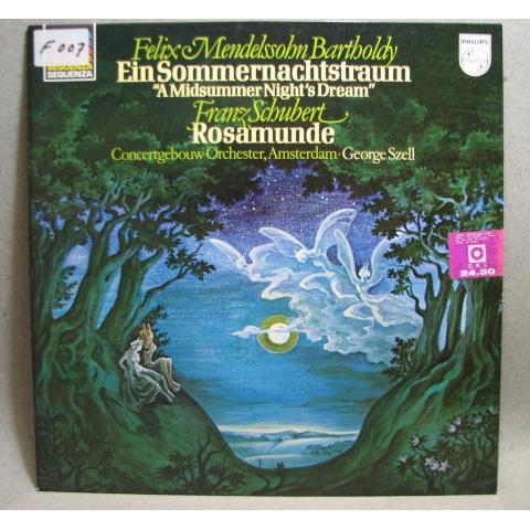Felix Mendelssohn Bartholdy och Frans Schubert - LP