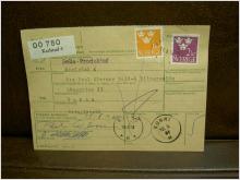 Paketavi med stämplade frimärken - 1964 - Karlstad 4 till Sunne