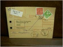 Paketavi med stämplade frimärken - 1964 - Solna 1 till Sunne