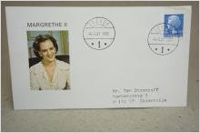 FDC - Margrethe II 4/5 1981