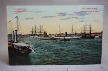 Vue generale de la Neva St Petersbourg Россия Postcard Carte Postale Ryssland 1910 talet