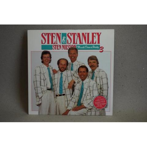 LP - Sten & Stanley Sten Nilsson - Musik Dans & Party 3