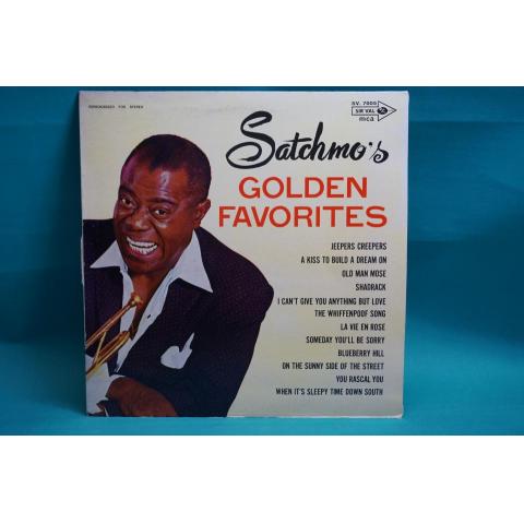 LP - Louis Armstrong - Satchmo's Golden Favorites