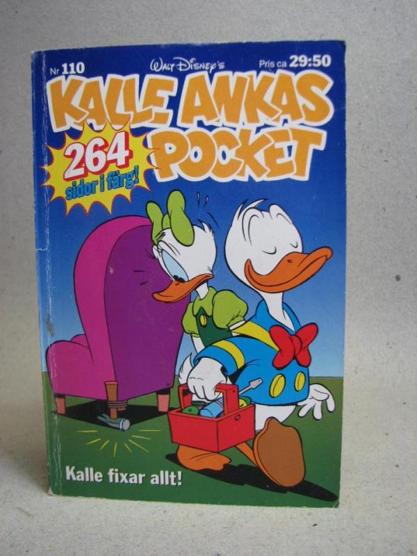 KALLE ANKAS POCKET - Nr 110 - 1989