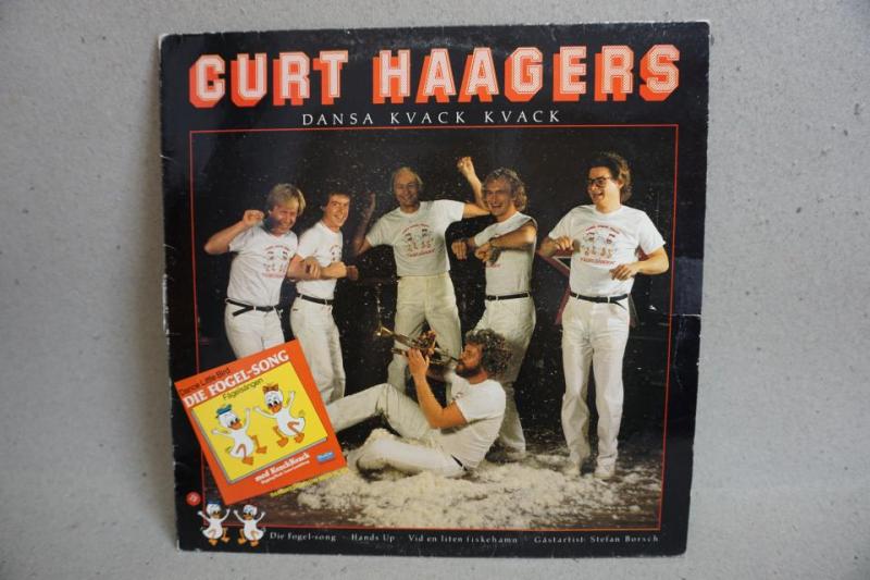 LP - Curt Haagers - Dansa Kvack Kvack