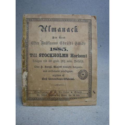 Almanack 1885