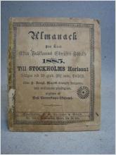 Almanack 1885