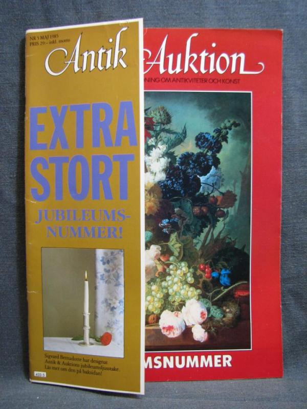 Antik & Auktion Nr. 5 Maj 1985 / Med olika intressanta artiklar och bilder