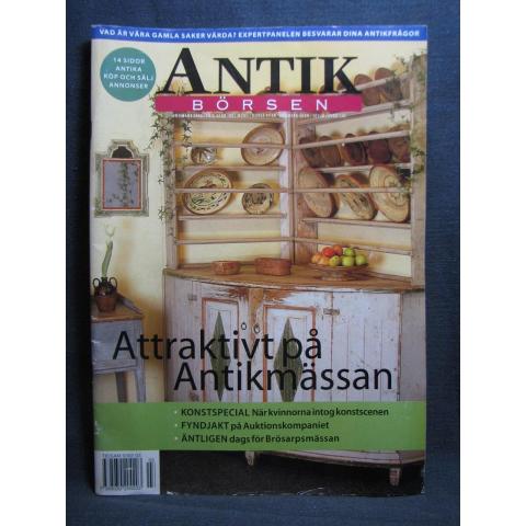 Antikbörsen Nr. 3 Mars 2003 / Med olika intressanta artiklar och bilder