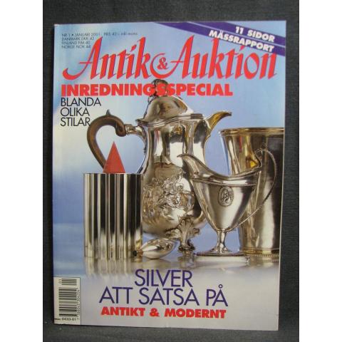 Antik & Auktion Nr. 1 Januari 2001 / Med olika intressanta artiklar och bilder