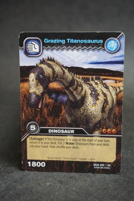 Dinosaur King Samlarkort Spelkort Grazing Titanosaurus 5 1800