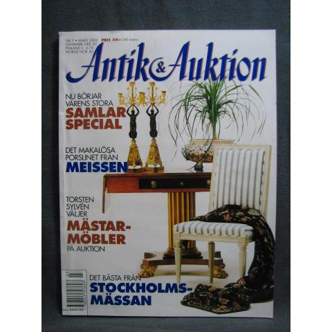 Antik & Auktion Nr. 3 Mars 2003 / Med olika intressanta artiklar och bilder