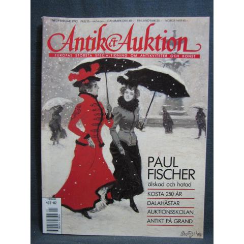 Antik & Auktion Nr. 2 Februari 1992 / Med olika intressanta artiklar och bilder