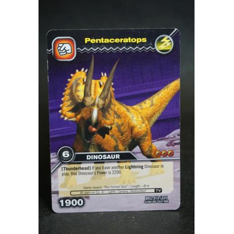 Dinosaur King Samlarkort Spelkort Pentaceratops 6 1900