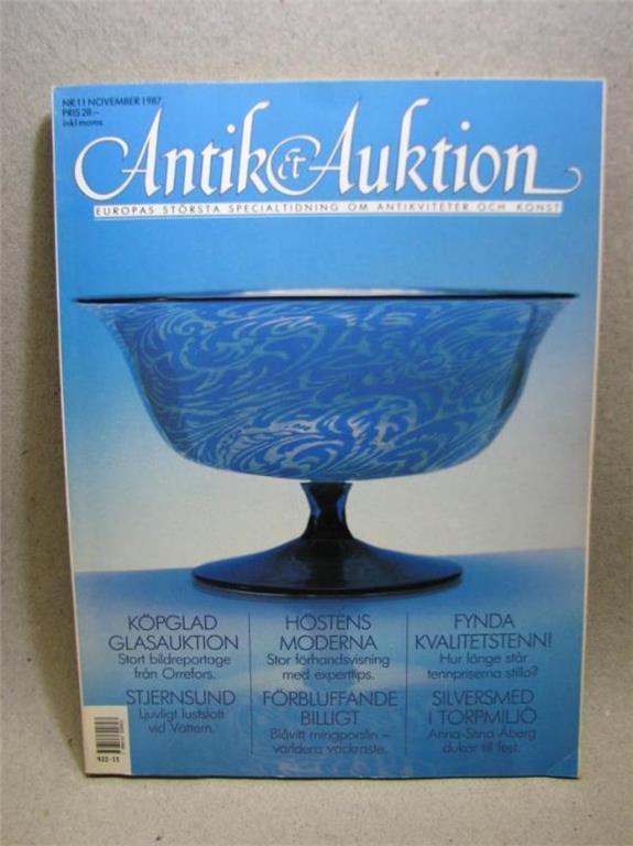 Antik & Auktion Nr. 11 1987