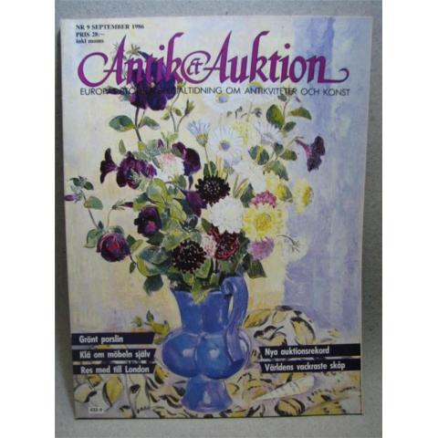 Antik & Auktion Nr. 9 1986