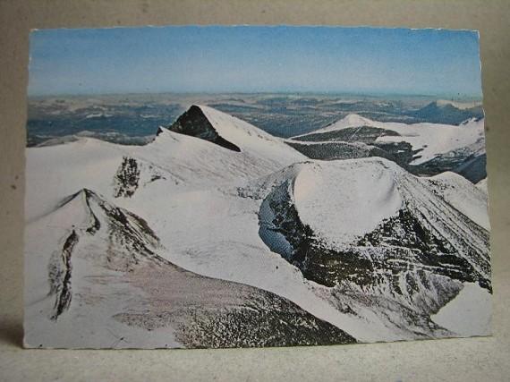 Kebnekaisemassiven 2117 m över havet Lappland Oskrivet Äldre vykort