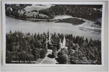 Teleborgs slott Växjö 1950 Småland skrivet gammalt vykort