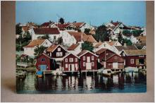 Fiskeläge Bohuslän 1971  - skrivet vykort 