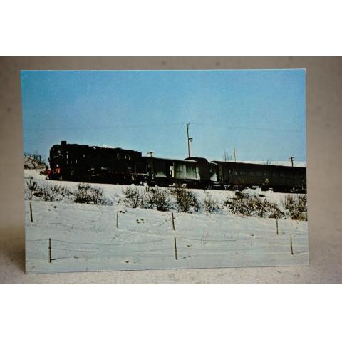  Tåg Ånglok Lokomotive 95004-4 -  Fin svensk evenemangstämpel / Ortsstämpel  / Mörum 1980