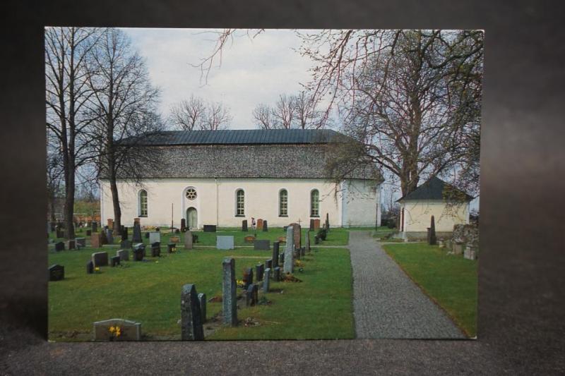 Harbo kyrka Uppsala Stift 2 äldre vykort