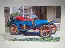 Samlarkort Gammal Bil Hupmobile 1910 Oskrivet äldre fint kort