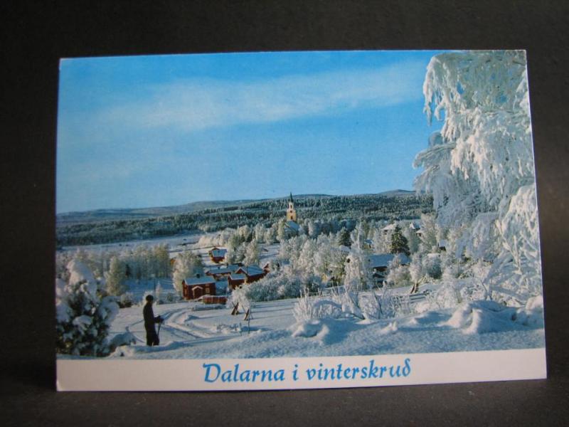 Dalarna  - Vacker Vinterskrud