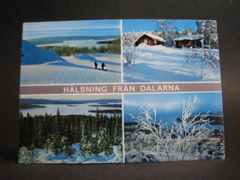 Dalarna  - Vinterbild - Flerbild
