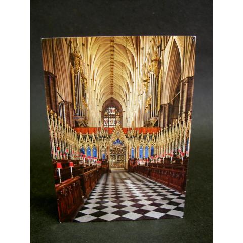 Vykort Kyrka Westminster Abbey