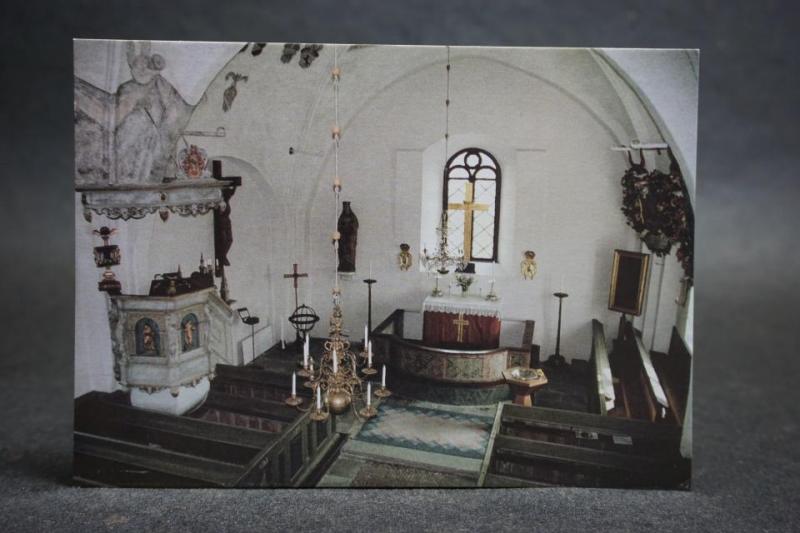 Lillkyrka kyrka Uppsala Stift 1 äldre vykort