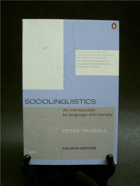  Sociolinguistics av Peter Trudgill