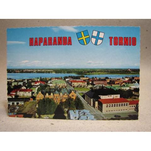Haparanda Tornio Norrbotten Oskrivet äldre vykort