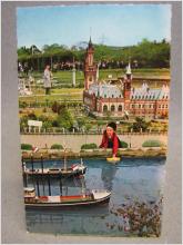 Folkliv Miniatyrstad Madurodam Den Haag Oskrivet gammalt vykort