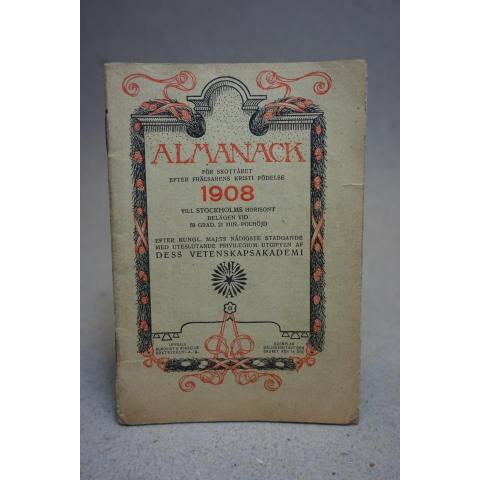 Almanacka 1908