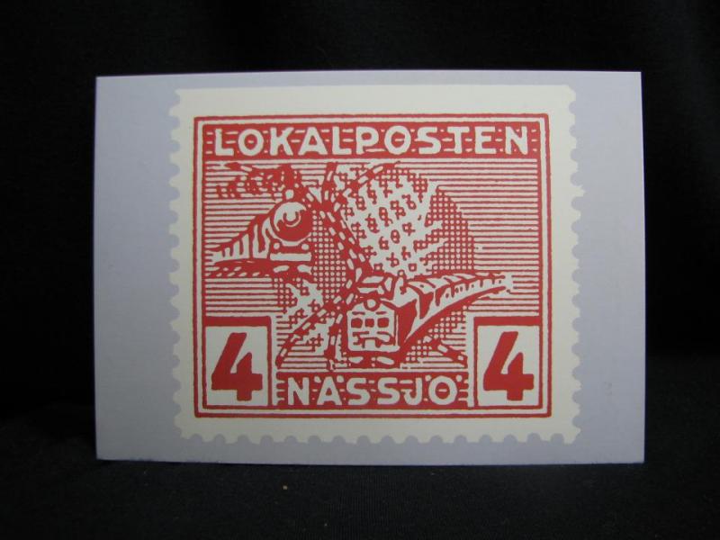 Nässjö Lokalpostmärke nr 3 1998