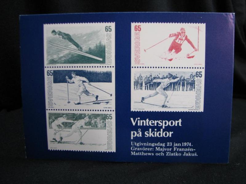 Vintersport på skidor 1974