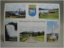 Västra Jämtland 1958 Jämtland skrivet äldre vykort