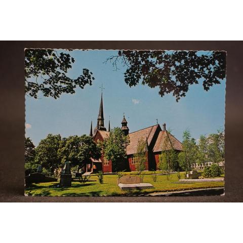 Kopparberg Ljusnarsberg kyrka 2 äldre vykort Västerås Stift